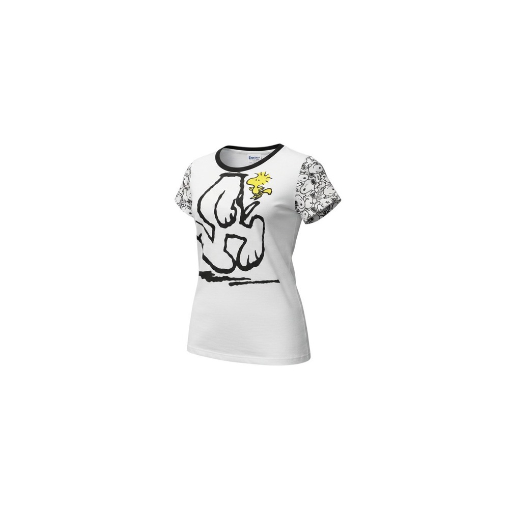 Peanuts Snoopy Graphic Hoodie Top Girls Size M 7-9 White Woodstock Ear Hood